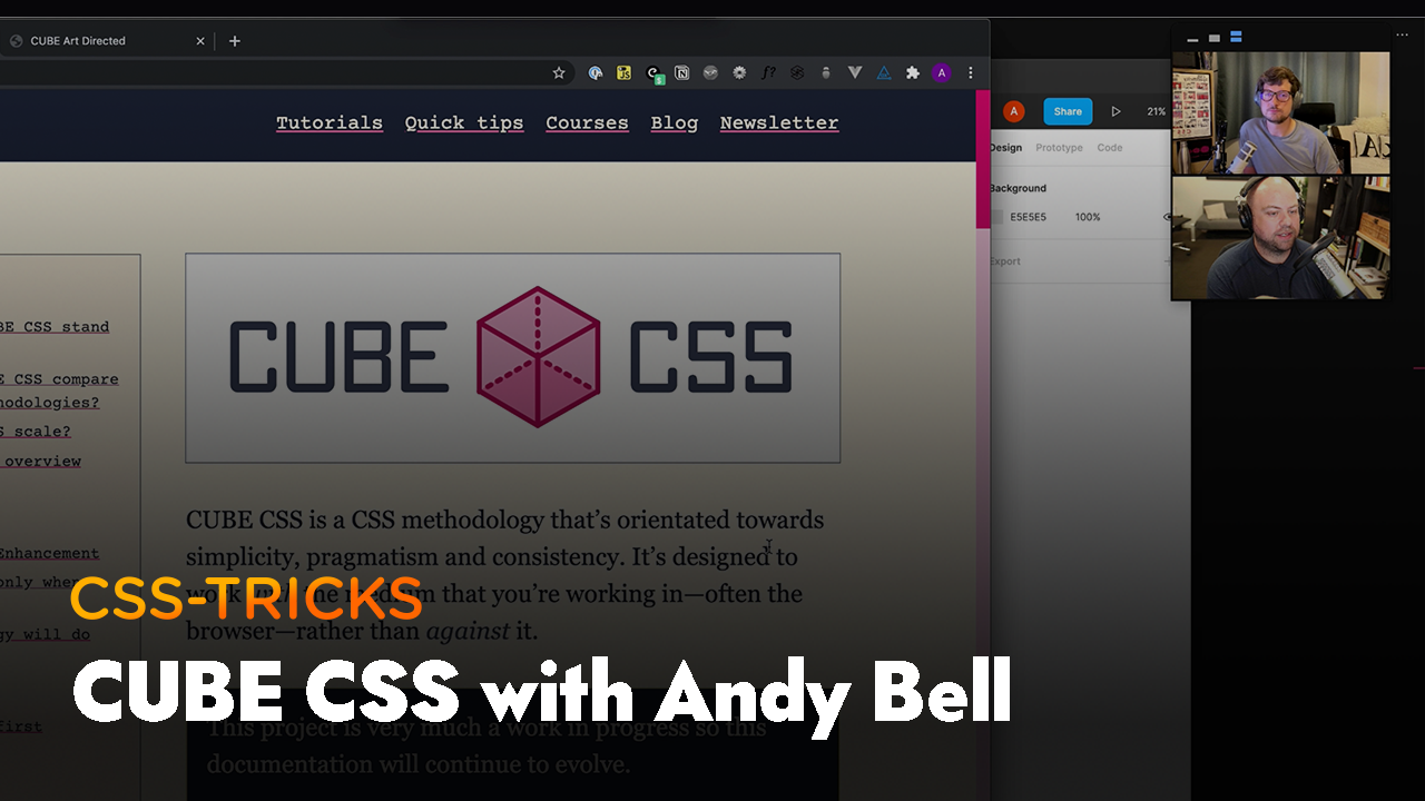Thumbnail for #191: Learn by doing: CUBE CSS
